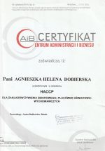 Certyfikat Poradnia Dietetyczna Poznań