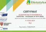 Certyfikat dietetyk Poznań